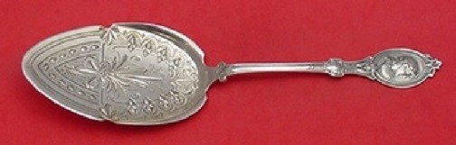 Medallion By Hotchkiss and Schreuder Sterling Silver Pie Server AS Brite-Cut