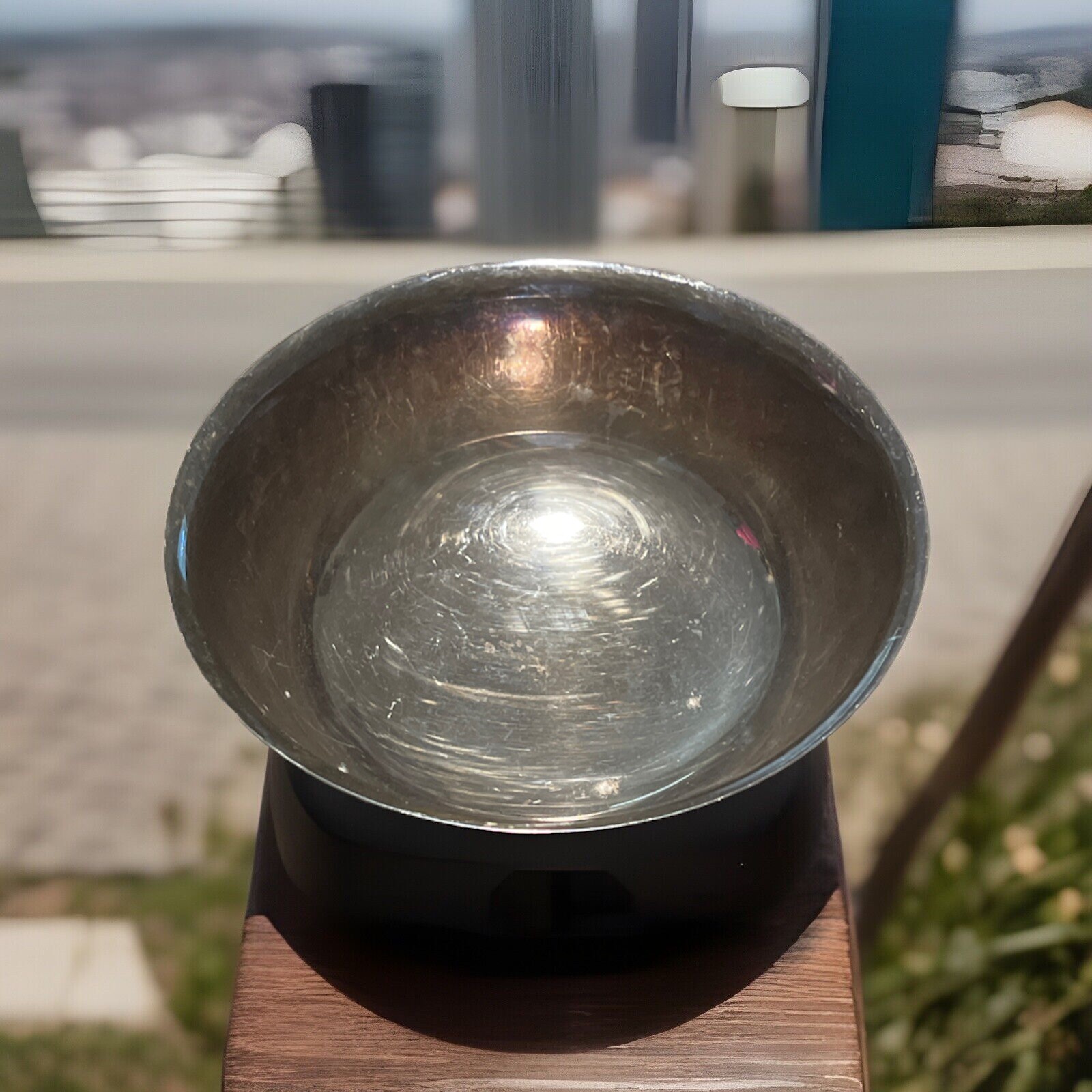 Gorham EP YC779 Vintage 6.5” Diameter Silver-Plated Footed Paul Revere Bowl