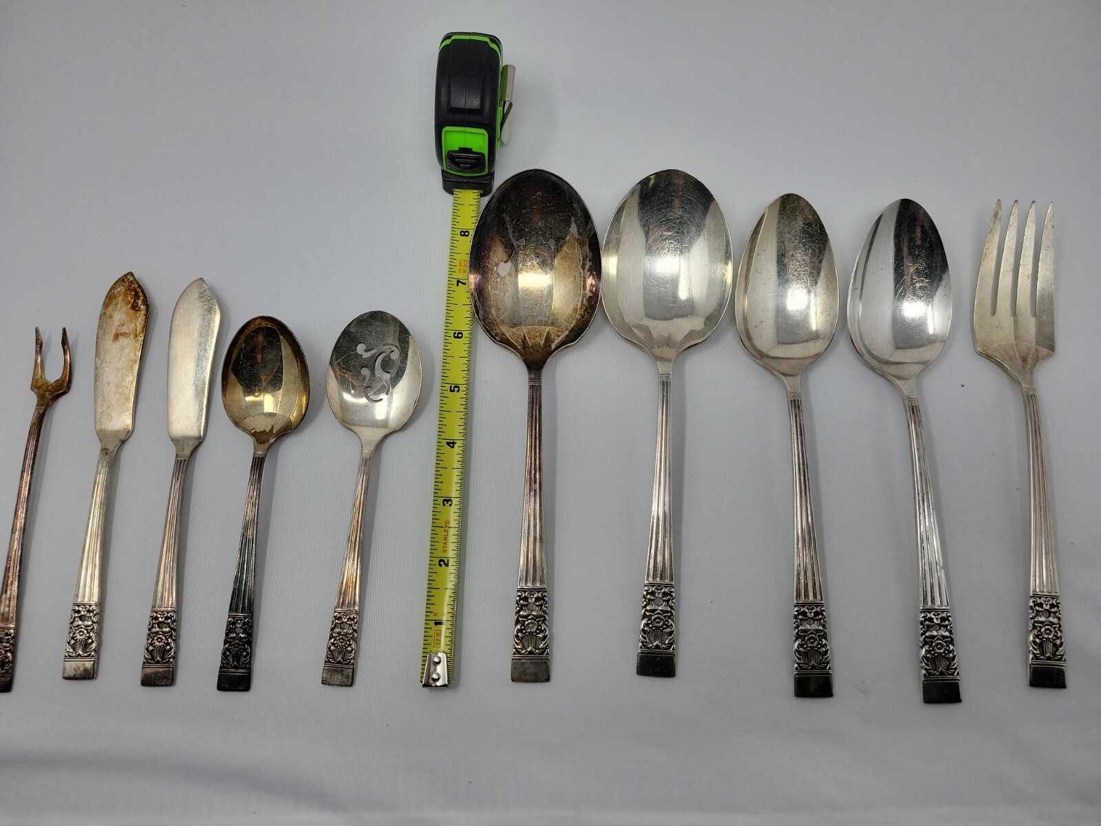 1936 Community Oneida Coronation Silverplate set 10 Servers