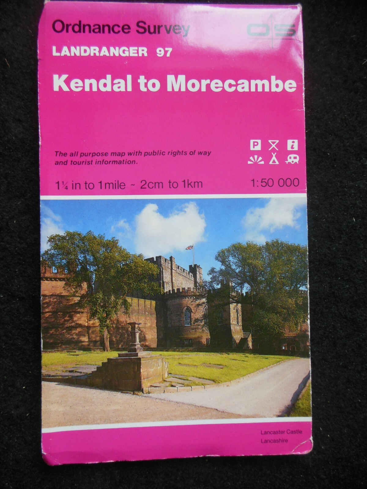 Ordnance Survey Landranger Map – Kendal to Morcambe, Cumbria, England – Sheet 97