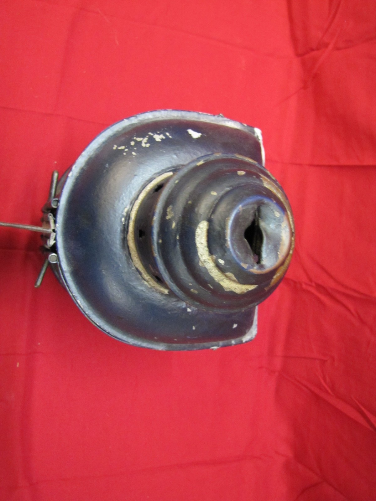 Vintage Perko E-Lite Marine Bow Lantern with Red and Green Glass Panels
