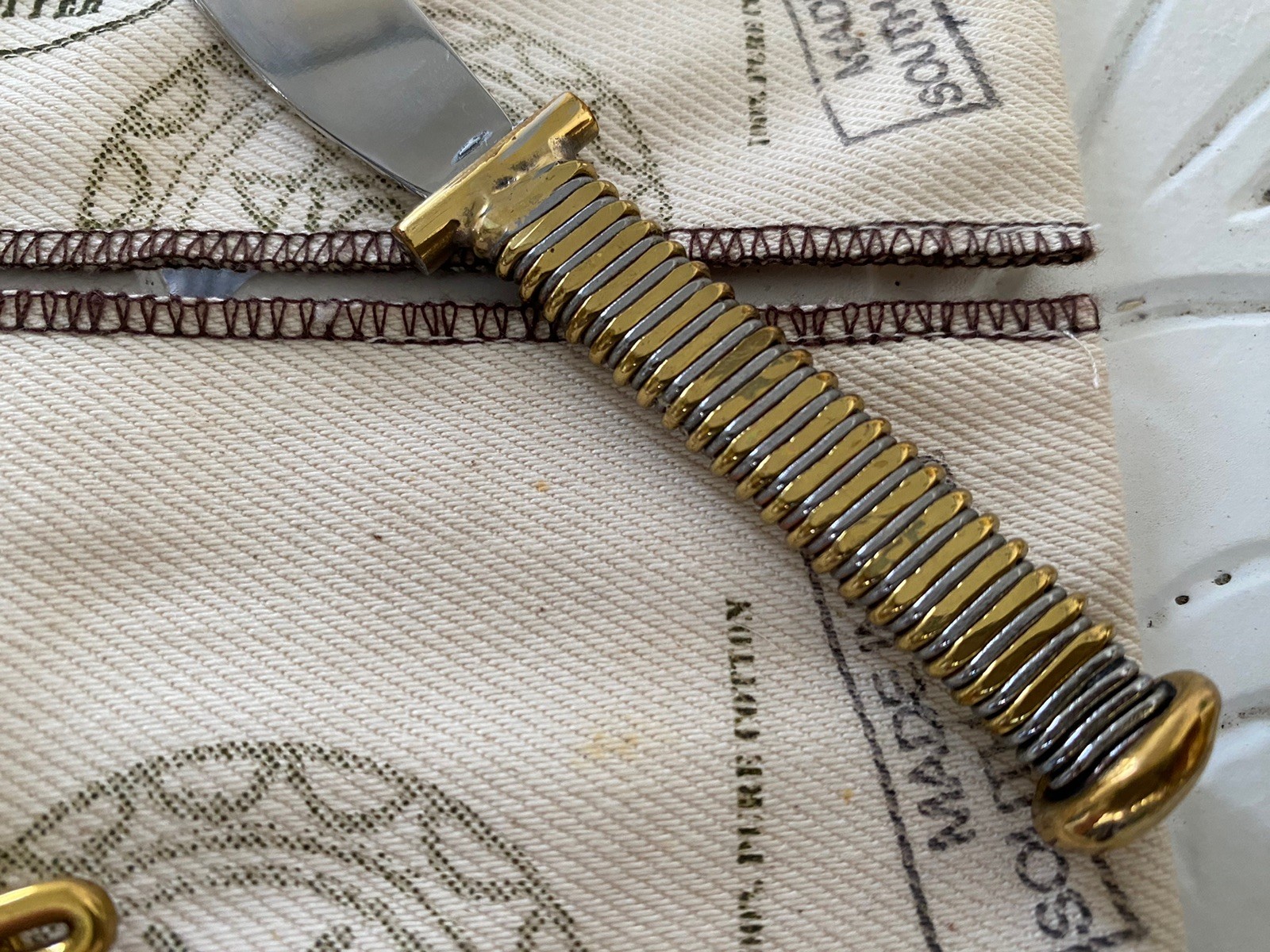 Handcrafted South Africa Creative Copper Brass Knife and Spoon