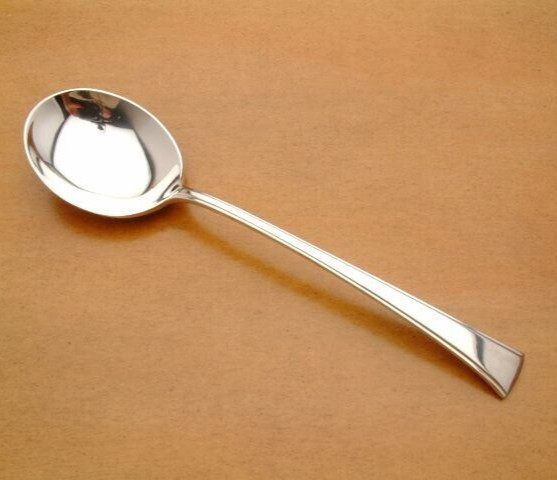 Tranquility by International Sterling Silver individual Cream Soup Spoons 6.5″