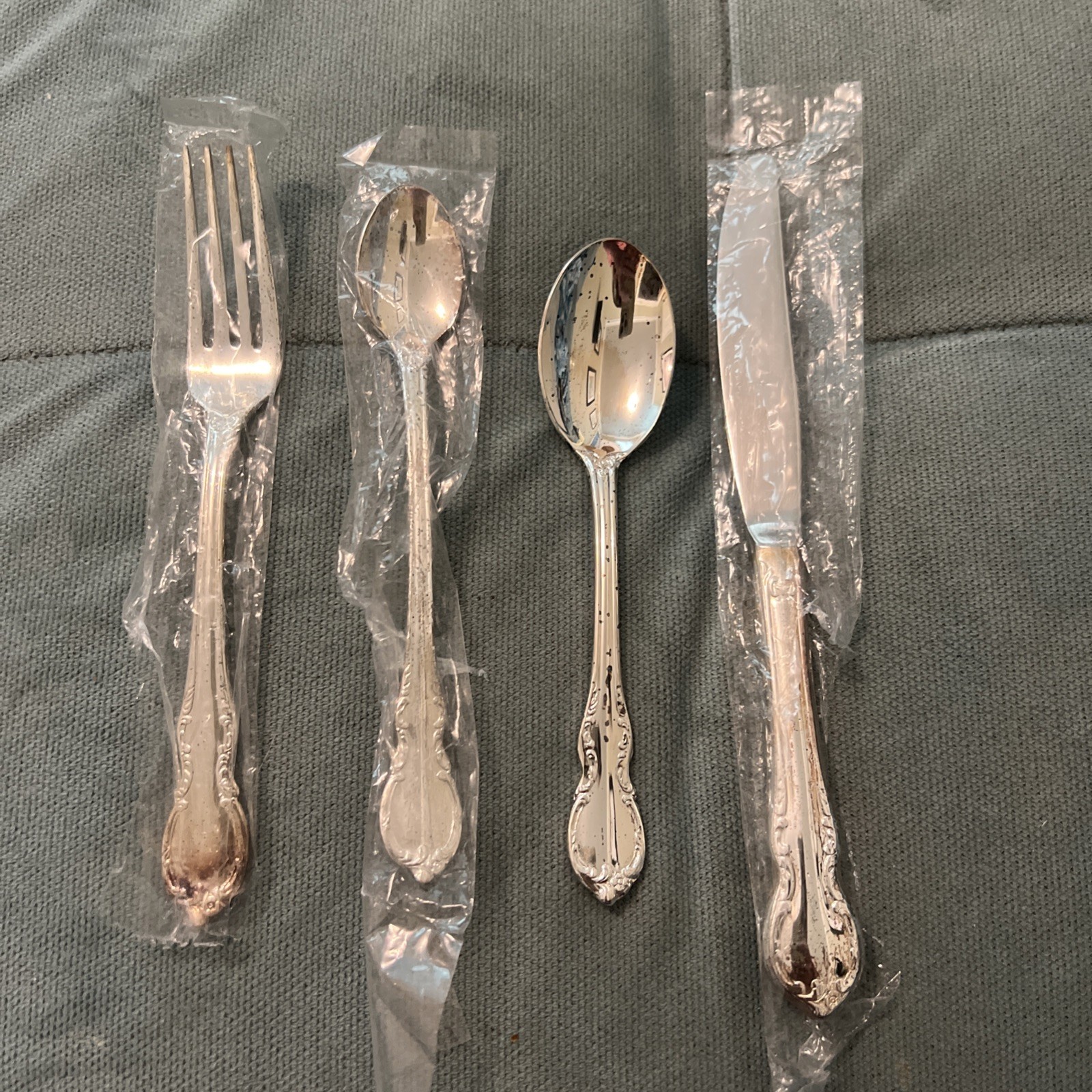 International Silver Plate Rogers Bros 1847 Reflections Baby Spoons Fork Knife