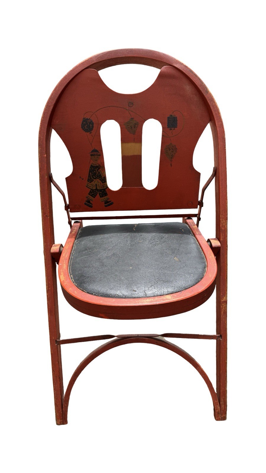 LOUIS RASTETTER & SONS , ANTIQUE , SOLID KUMFORT CHAIR