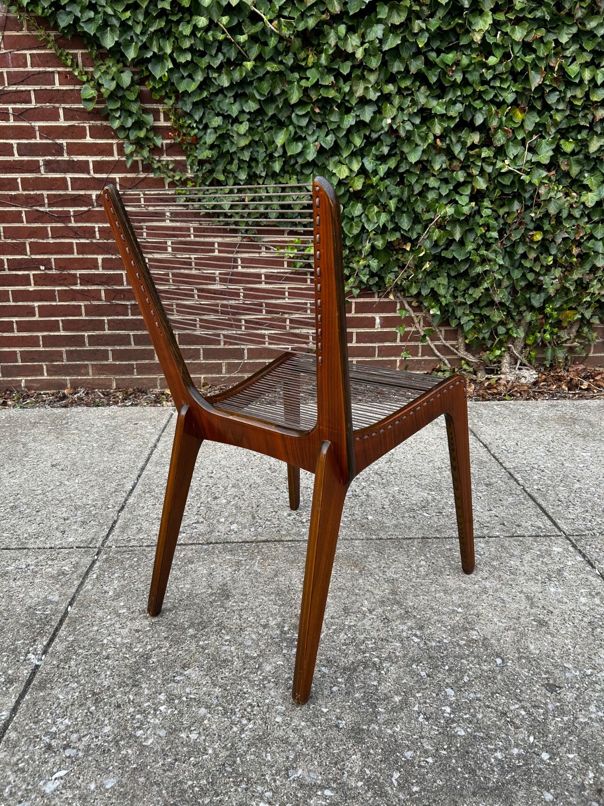 Jacques Guillon Cord Chairs Mid-Century Modern Canadian Design