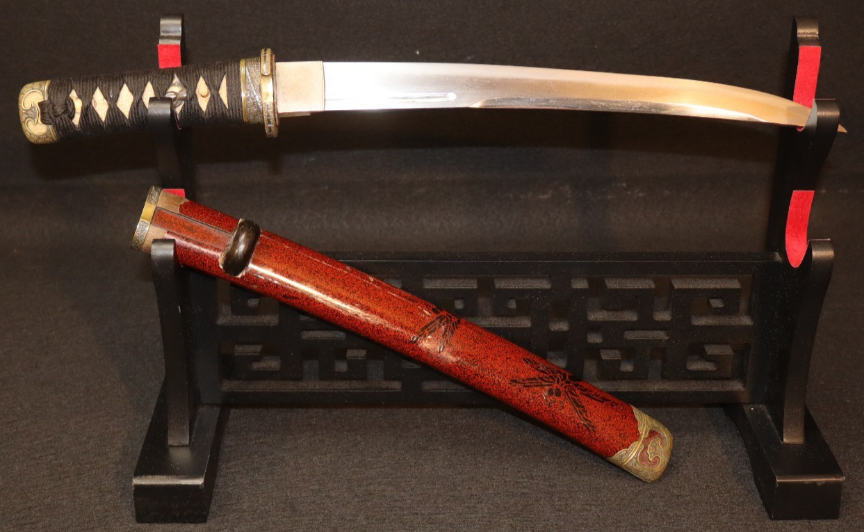Japanese Tantō 短刀 Thick Blade, Matsushiro Koshirae 松代拵 – Late Edo Period, Mumei