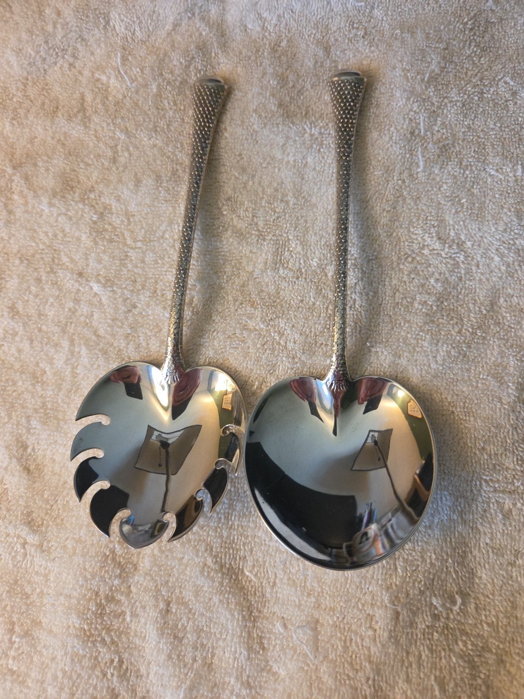PALM BEACH by GORHAM sterling silver SALAD SET No Monogram 8.5″ 161 grams