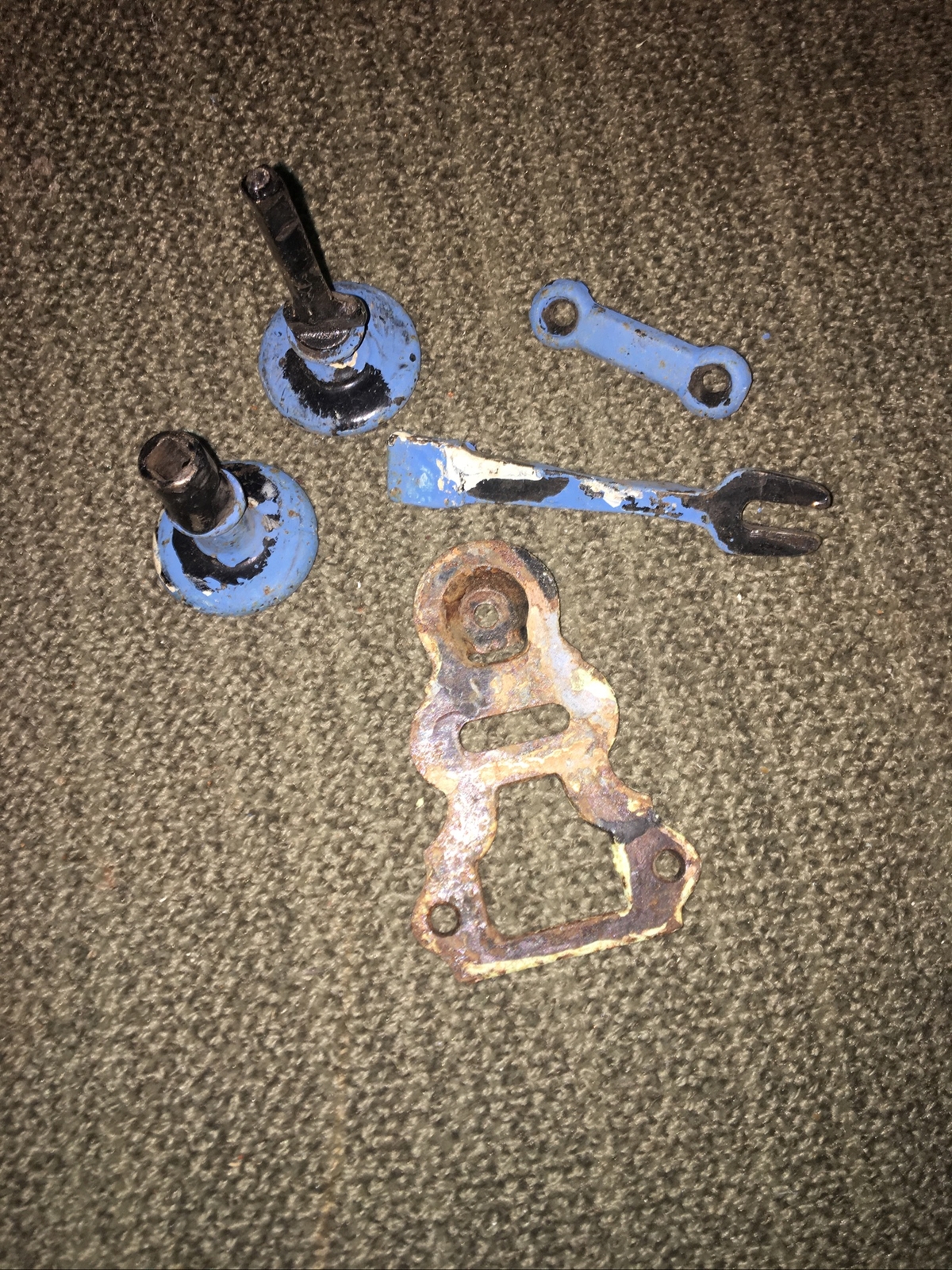 Lot Of 5 Antique Door Pieces Removed From 100+ Year Old Pennsylvania Home.Rustic