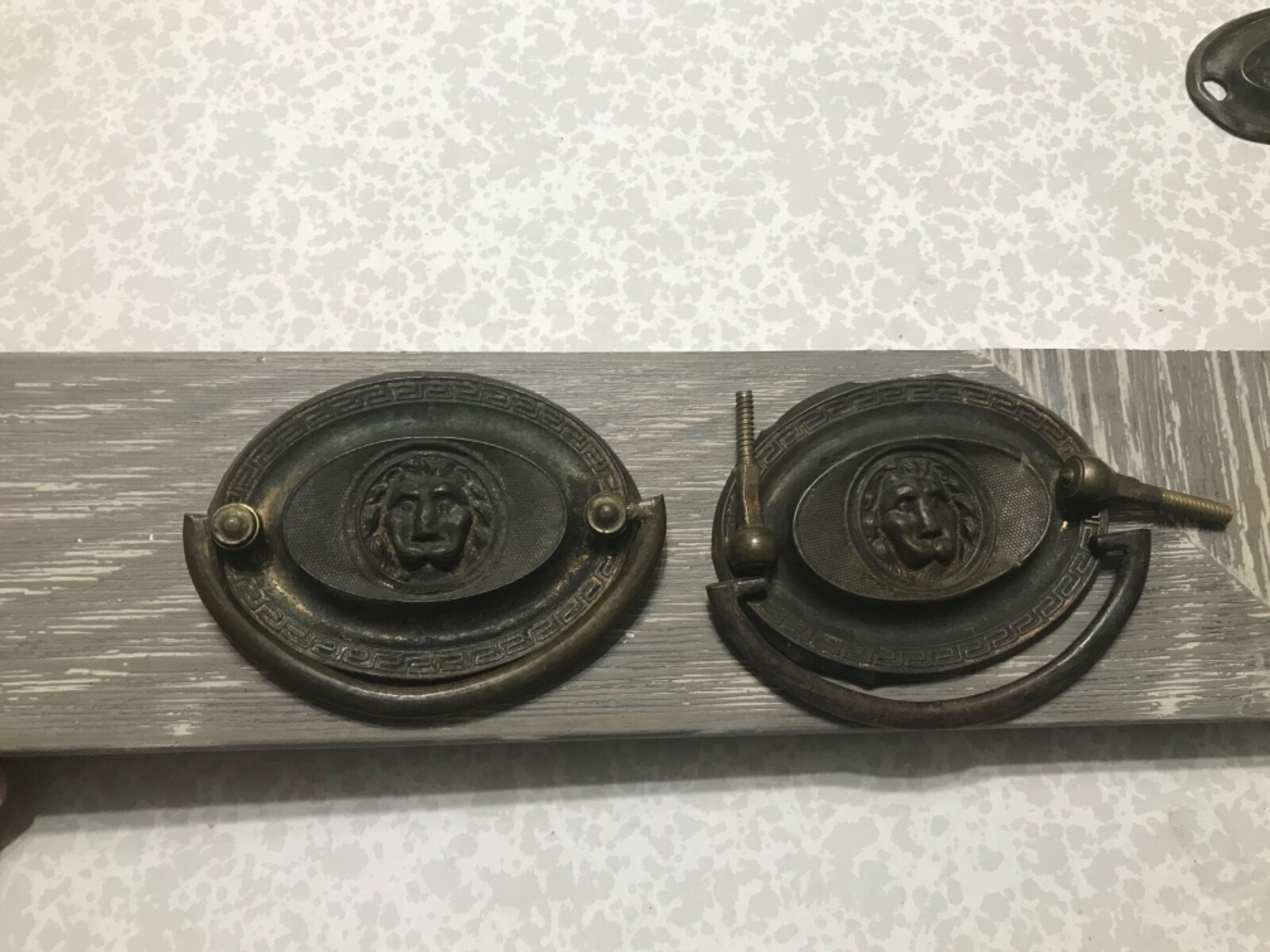 RARE HEPPLEWHITE PAIR FEDERAL18TH CENTURY Period Original “LION FACE” AMAZING