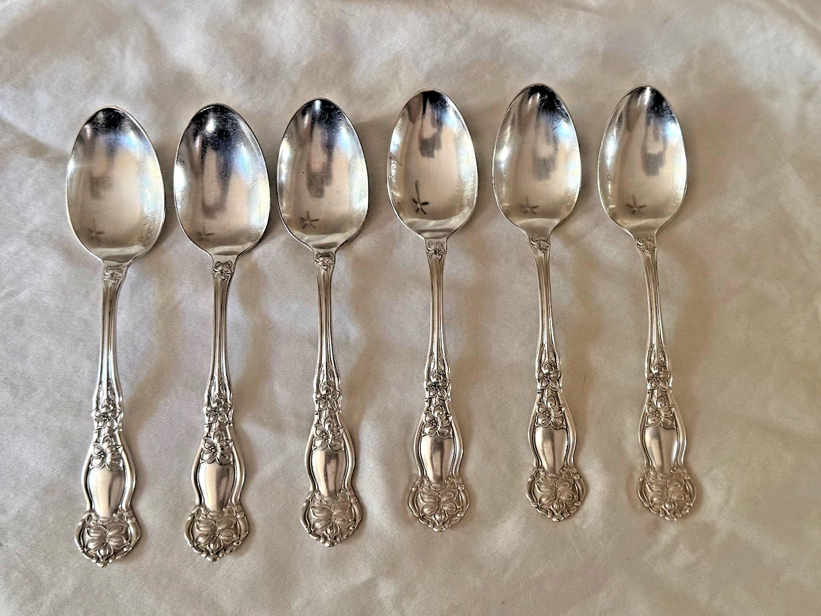 William Rogers & Son AA Spoons Flatware Patented 1910 Silver Plate