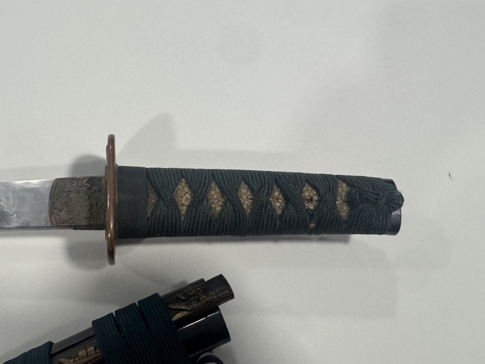 Fine KOSHIRAE: Japanese Samurai Wakizashi Sword “Kuniyoshi 国吉” Katana Nihonto