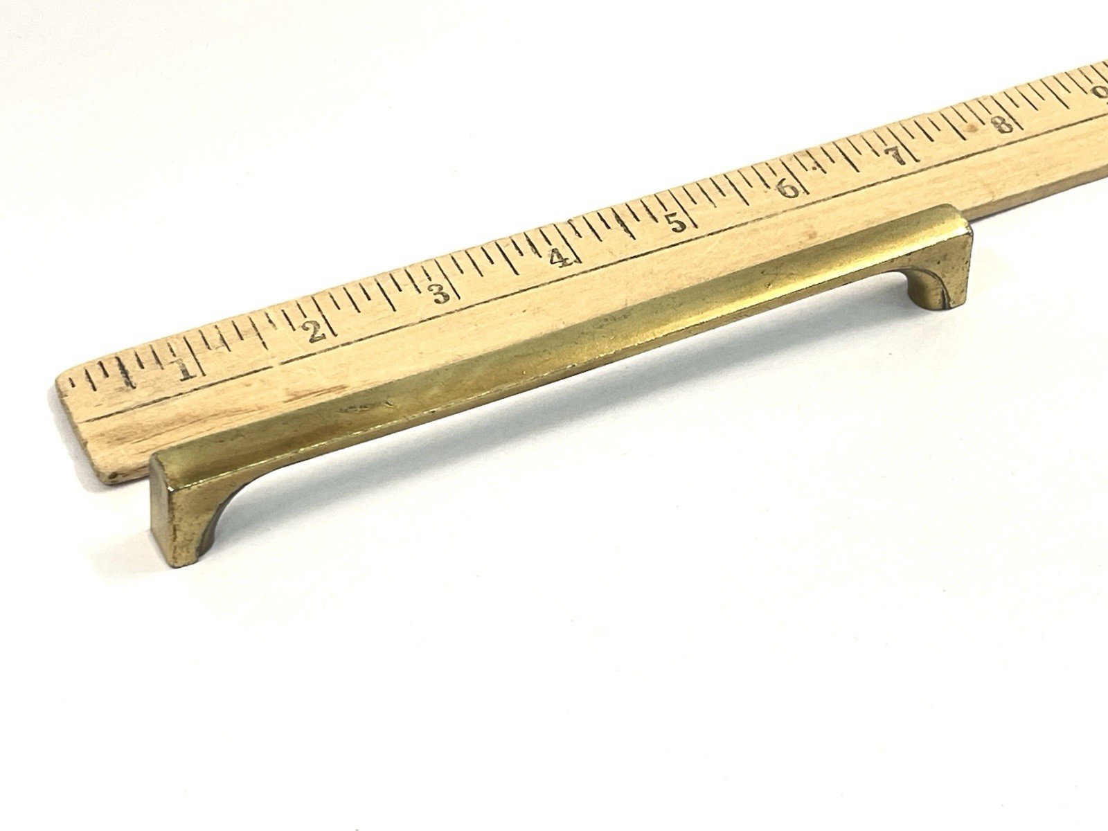 KBC Vintage Drawer Pull 6 3/8″ Fixed Handle MCM 6″ OCB minimalist #7440