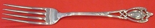 Monticello by Lunt Sterling Silver Regular Fork 7 1/4″ Flatware Heirloom