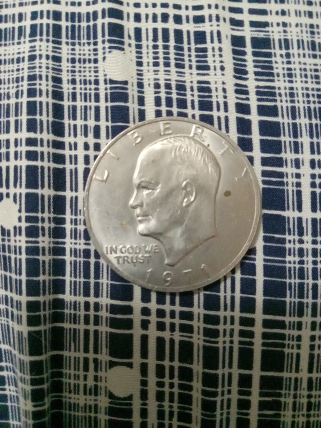 1 dollar Coin 1971 no mint mark….