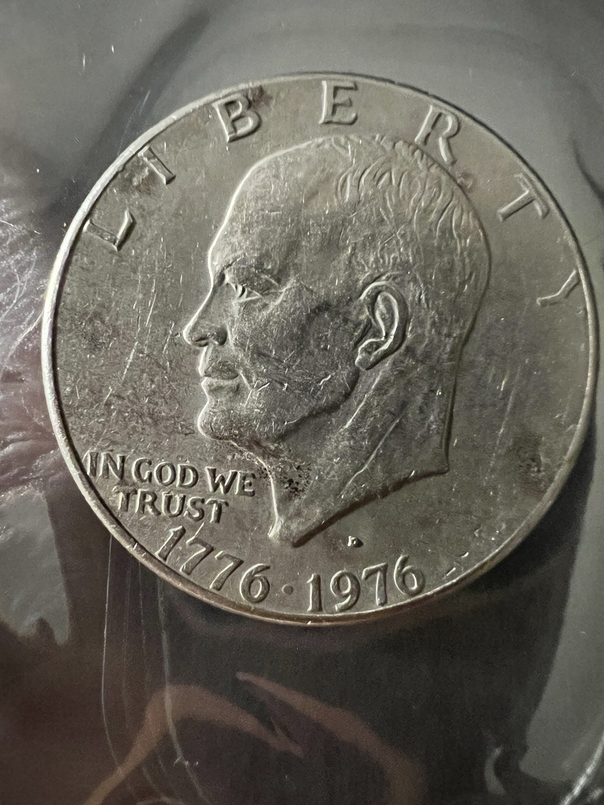 1776-1976 Eisenhower Liberty Bell Moon