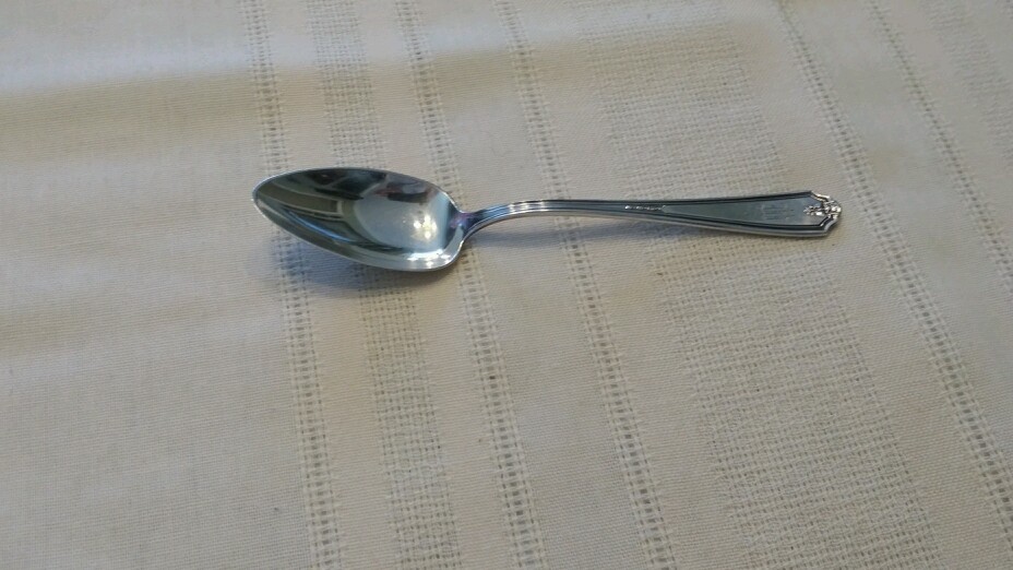 VANITY FAIR GORHAM TEA SPOON SILVERPLATE FLATWARE SILVERWARE EX