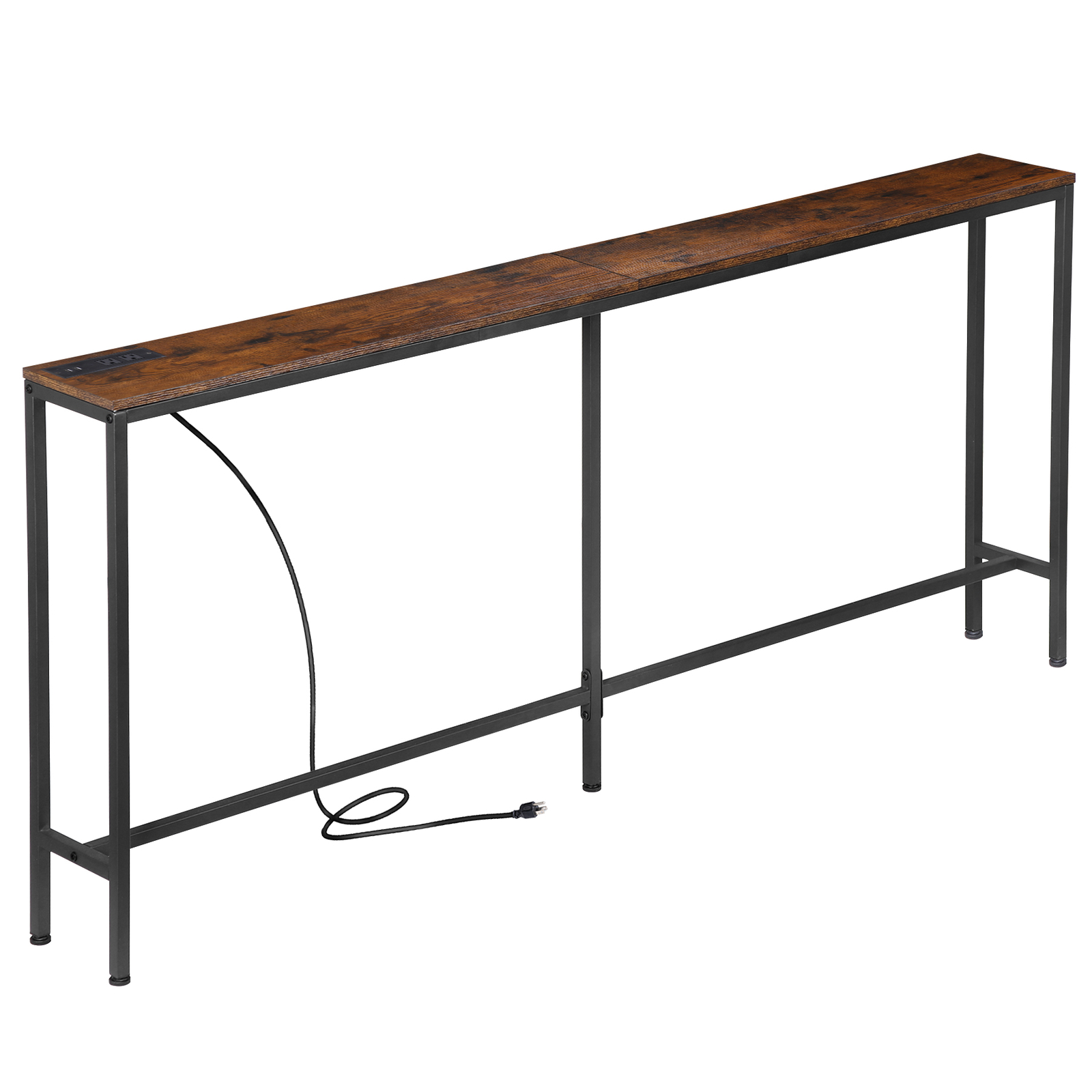 Console Table 70.8” Entryway Table Narrow Couch Sofa Table for Living Room