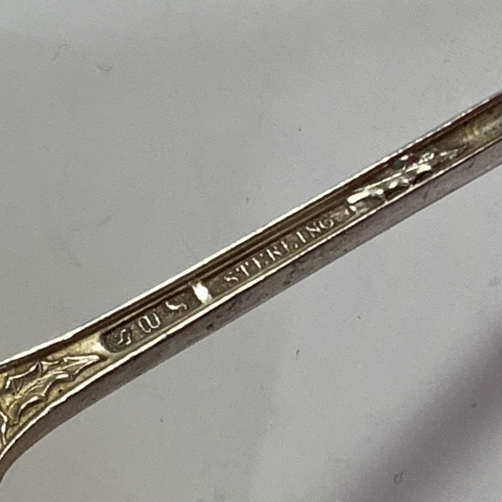 Watson Sterling Flatware, Holly, Small Ladle, 5 1/8 inches
