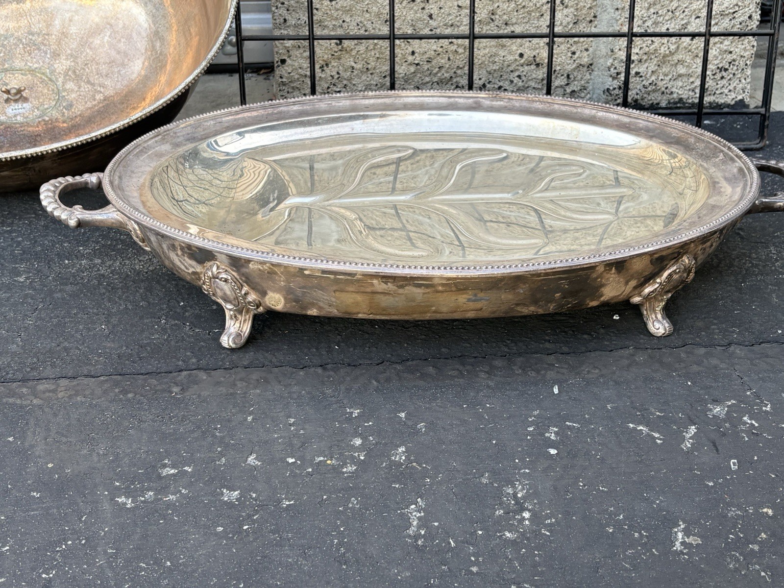 Antique Regency #982 Silver DOME Warming Dish Catering Service🍴 Food Display