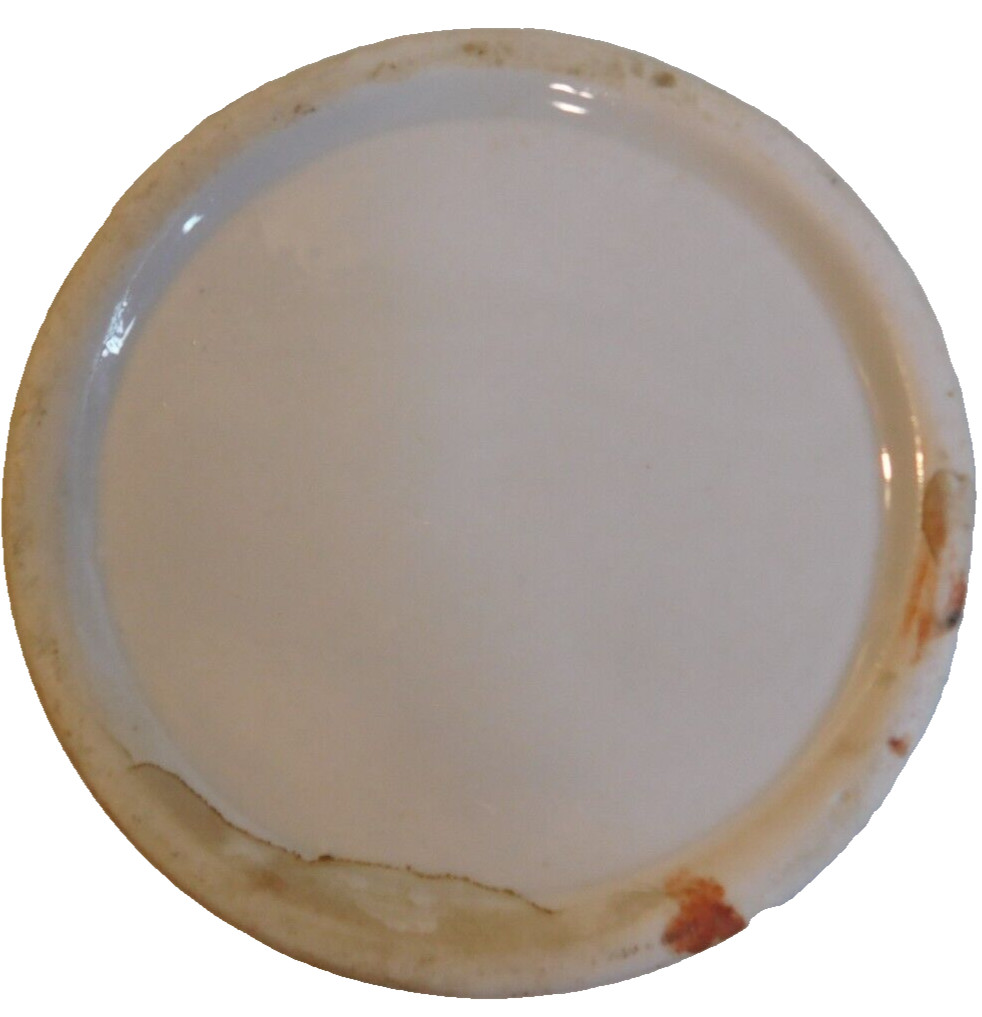 ANTIQUE CHINESE ROSE MEDALLION~ CYLINDER JAR~HEARTS ON LID~5 5/8″ X 4 3/8″~WOW!