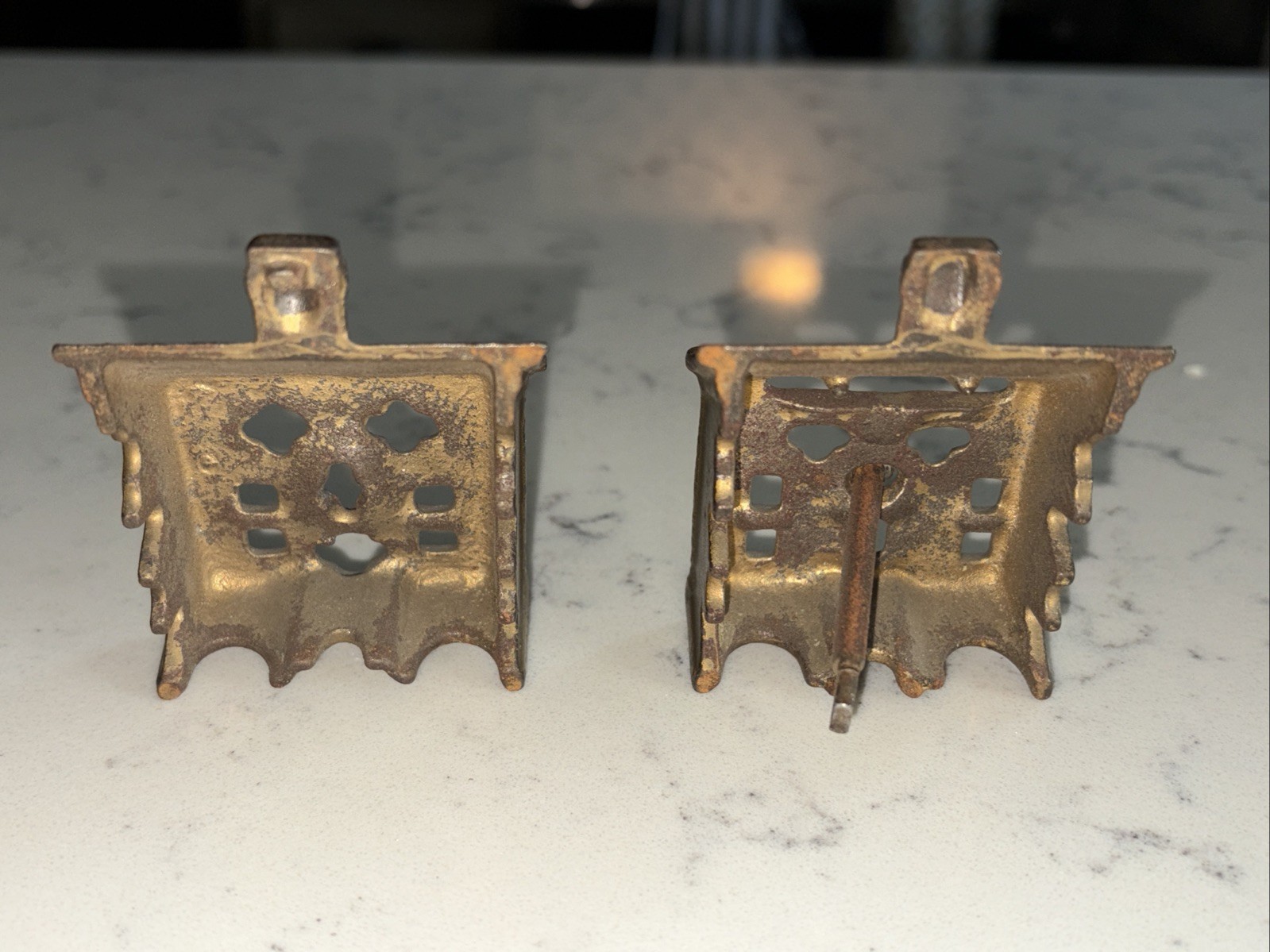 A.C. Williams Cast Iron Still Bank – Colonial House (1910-1930s)