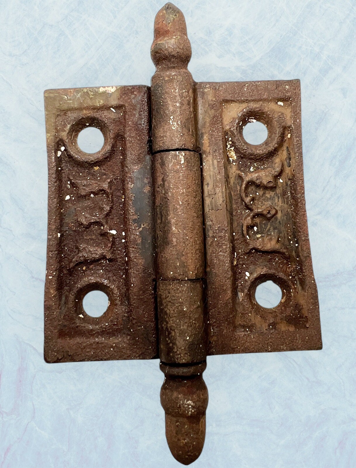 Antique 2.5 X 2.5” Hinge Steeple Top SINGLE ONLY Eastlake Ornate