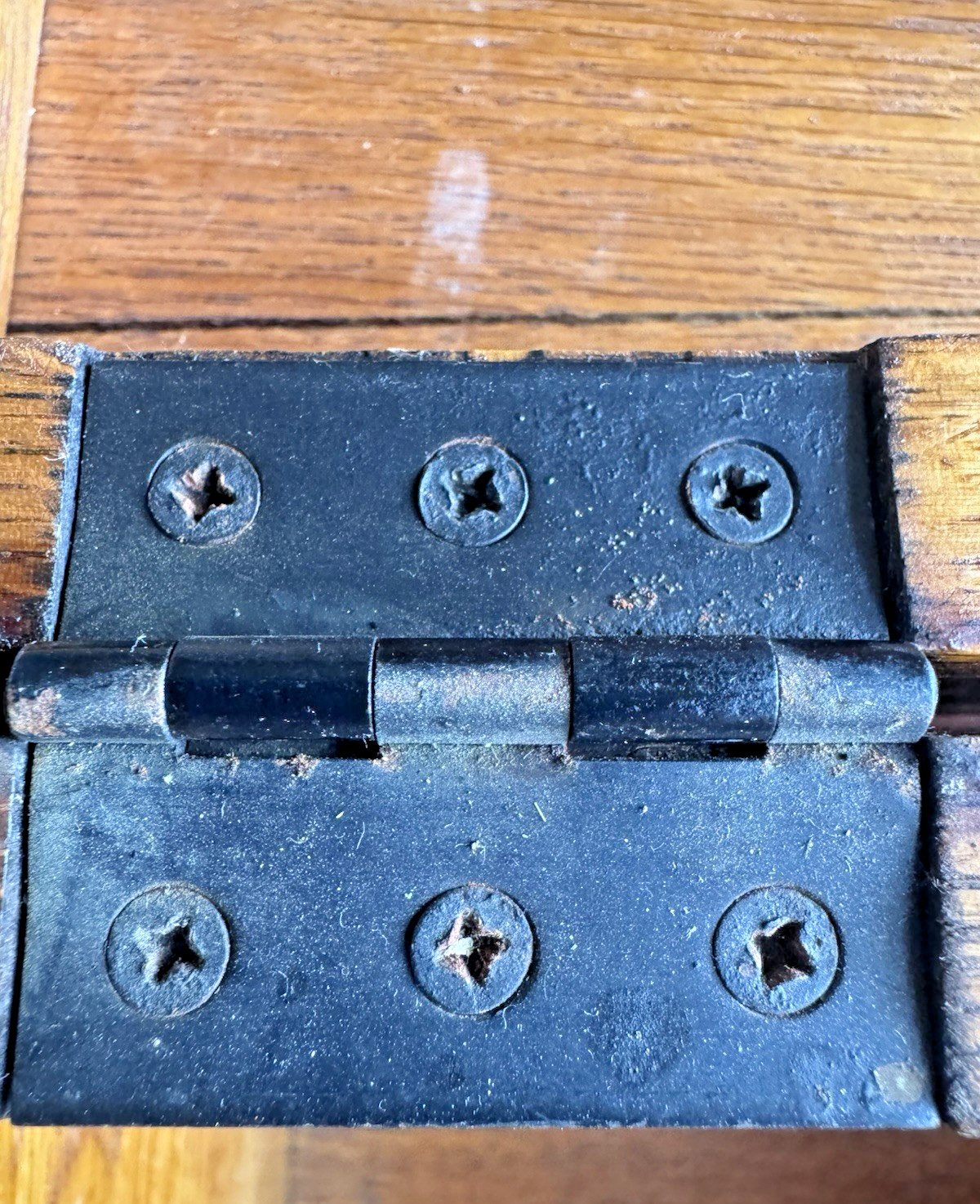 Vintage Solid Oak Box Dovetail Corners – 13″ x 10″ x 10″ – Really Cool Wood Box