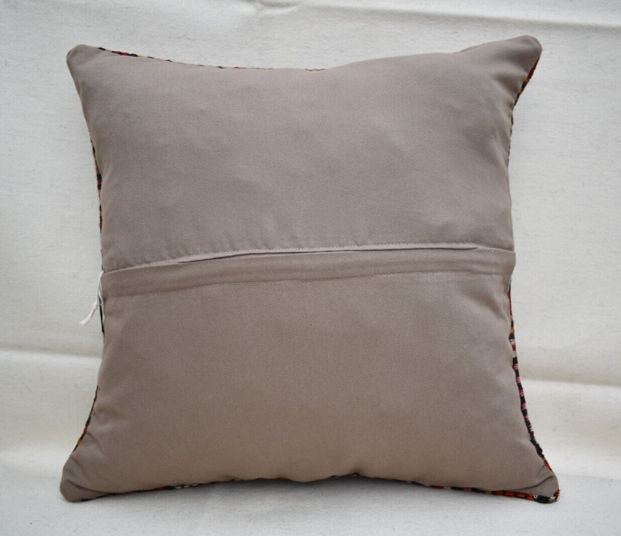 16”x16” Decorative Handmade Turkish Kilim Pillow Cover Sofa Rug Cushion Cover