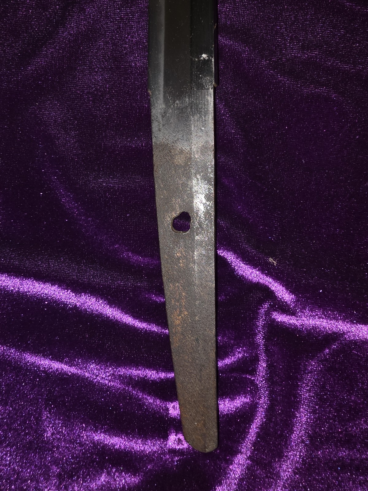 Kogunome Hamon Shirasaya Wakizashi, Edo period mumei