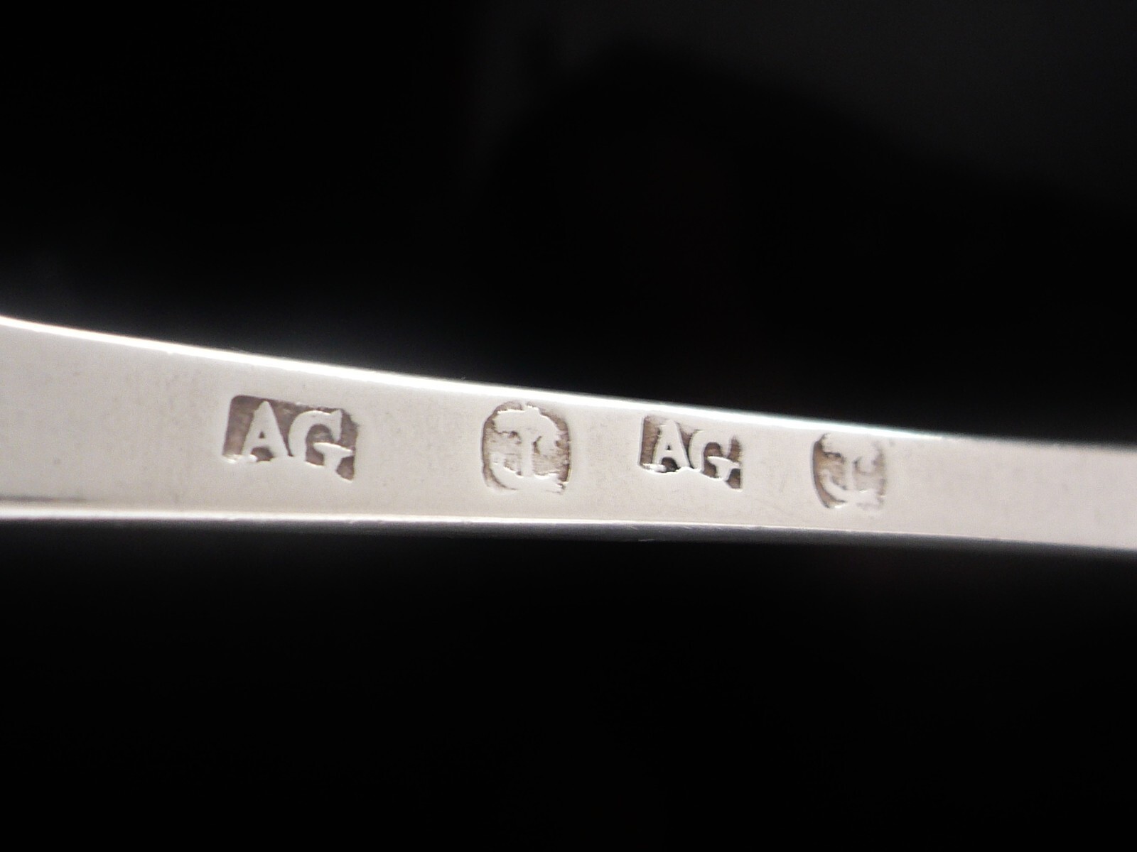 Scottish Provincial Silver Serving Table Spoon, Early Glasgow c.1780 Adam Graham