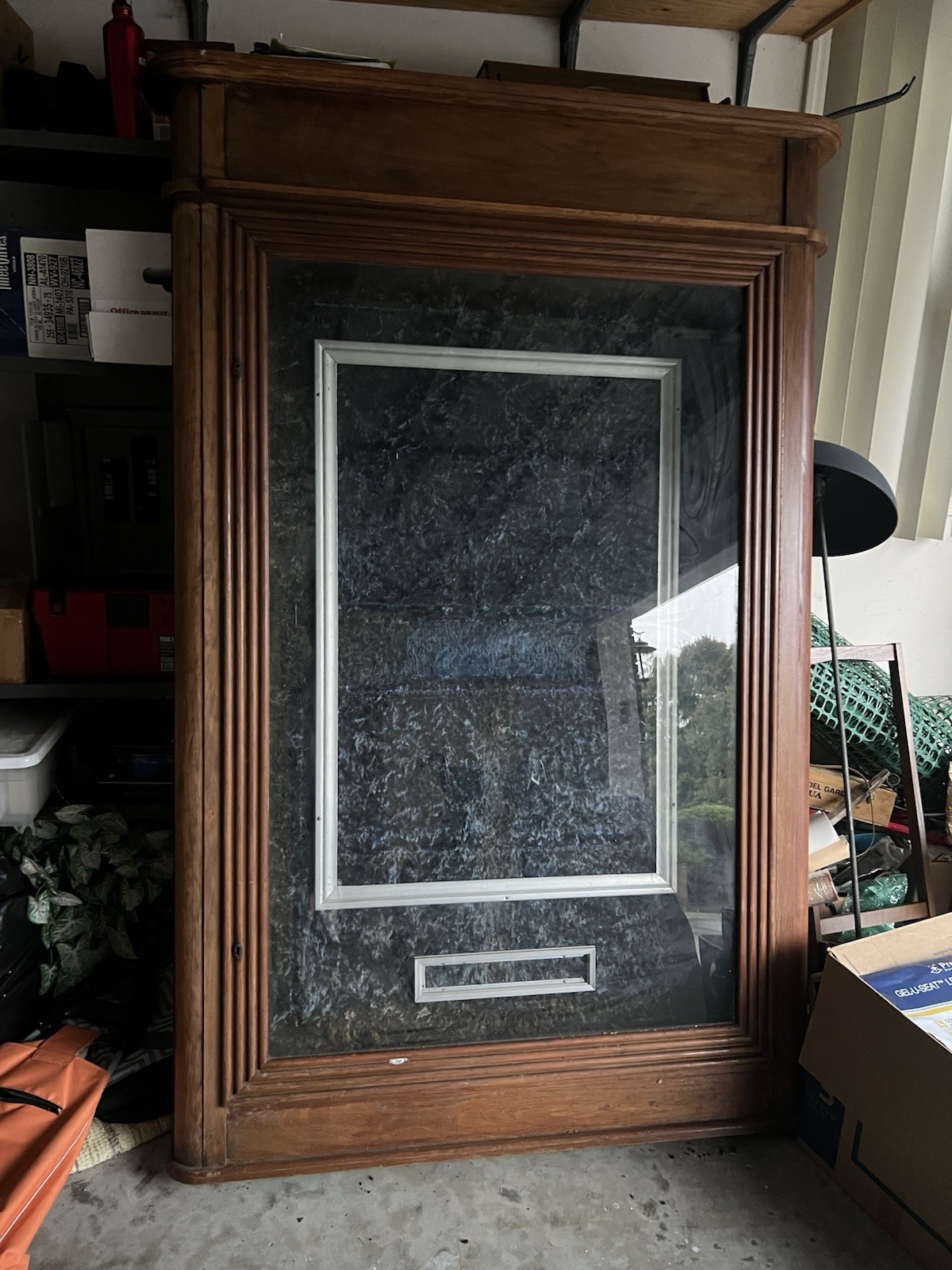 HISTORICAL Antique 1920’s Large oak Frame MOVIE POSTER LOBBY BOXES 2 included