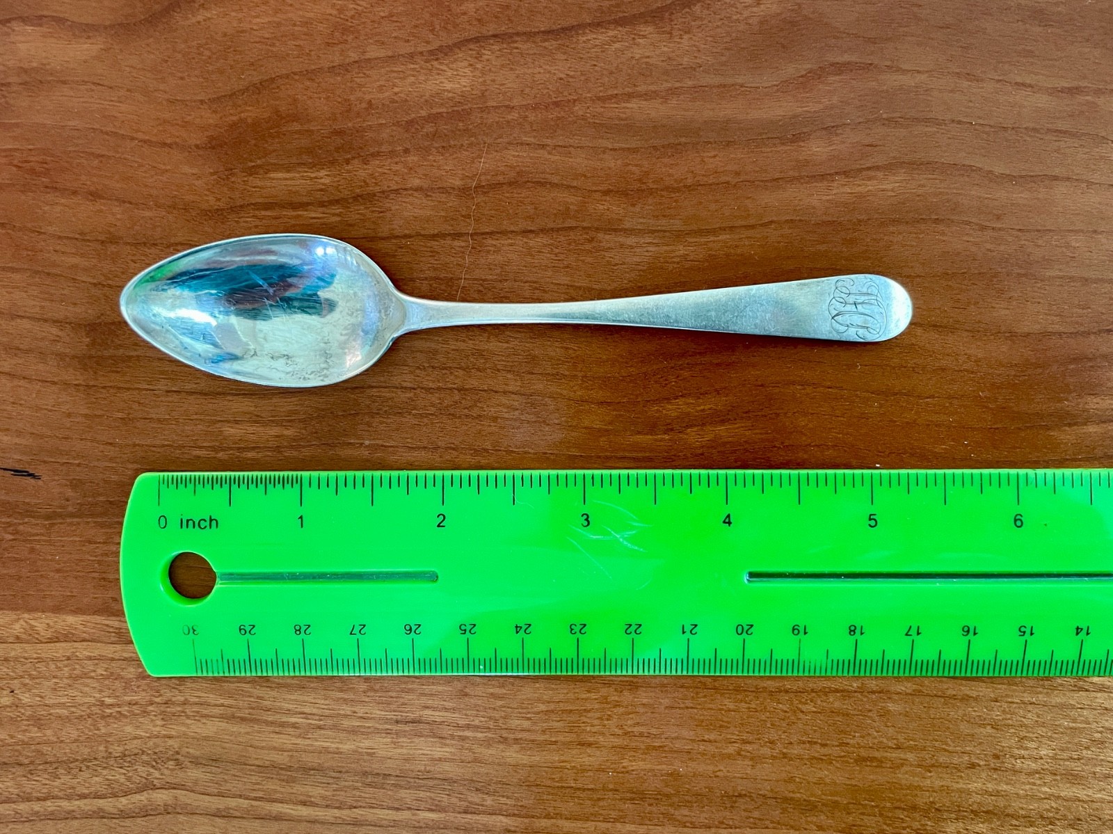 Coin Silver Bird Back (2) Teaspoons Joseph Shoemaker – Philadelphia 1785-1829