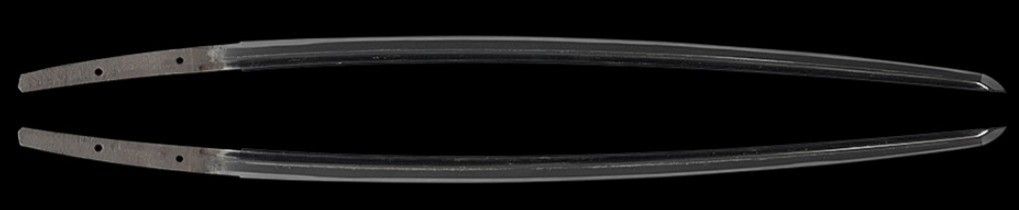 KATANA 刀 “ Kiyonaga ” 二王清長 Japanese Real Sword 67.5 cm Shirasaya Koshirae
