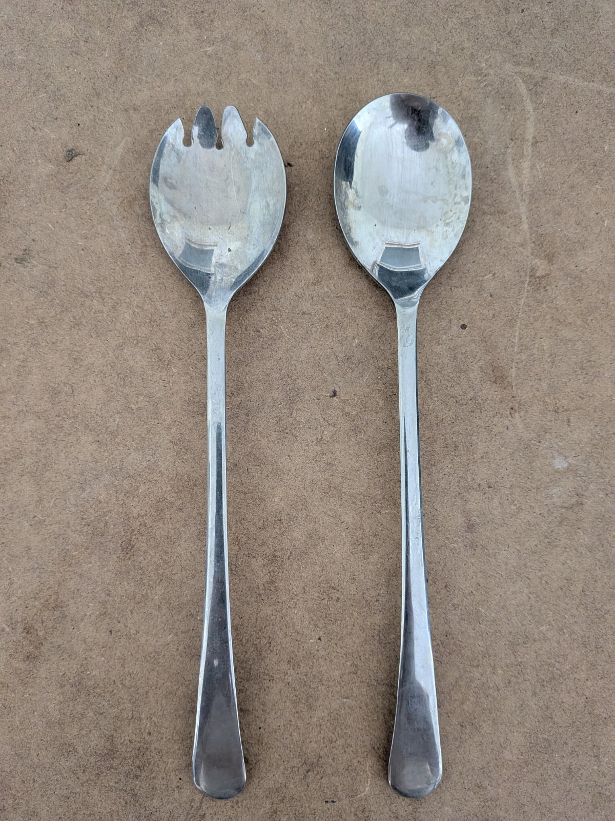 Various Antique Silver Plate Flatware – Different Manufacturers – 21 Pieces