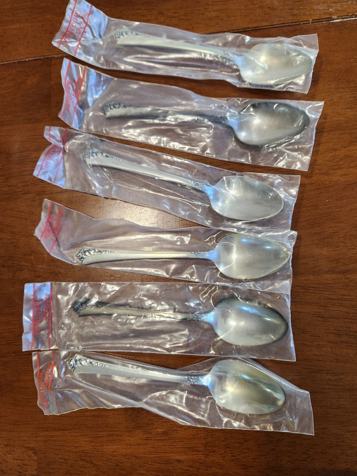 Damask Rose Sterling Silver Heirloom Teaspoon Spoon (6 1/8in) Oneida Damask Rose