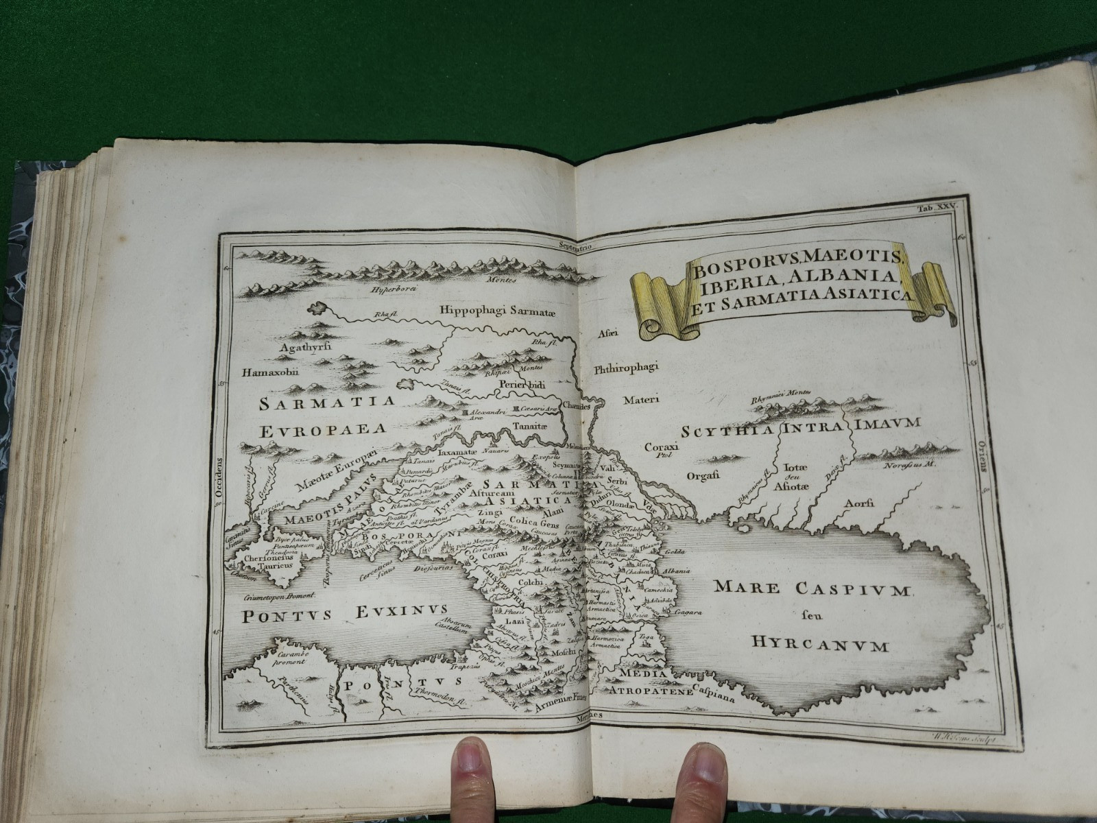 1821 GEOGRAPHIA ANTIQUA BY CELLARIUS 33 DOUBLE PAGE COPPER PLATE MAPS ASIA MINOR