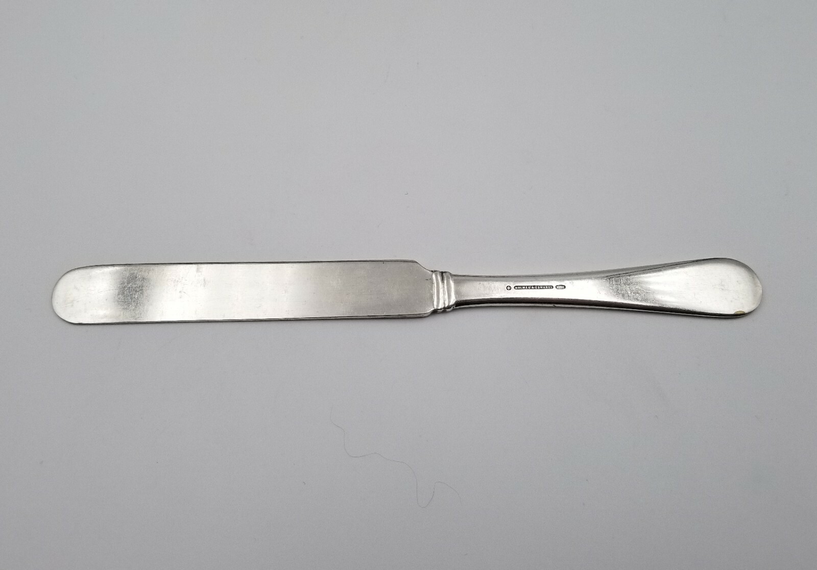 Flat Handle Junior / Breakfast Knife ~ Lily by Holmes & Edwards Silverplate 7.5″