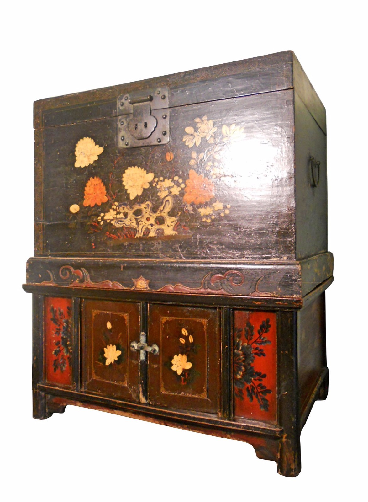 Antique Chinese Chest On Chest (5978), Circa 1800-1849