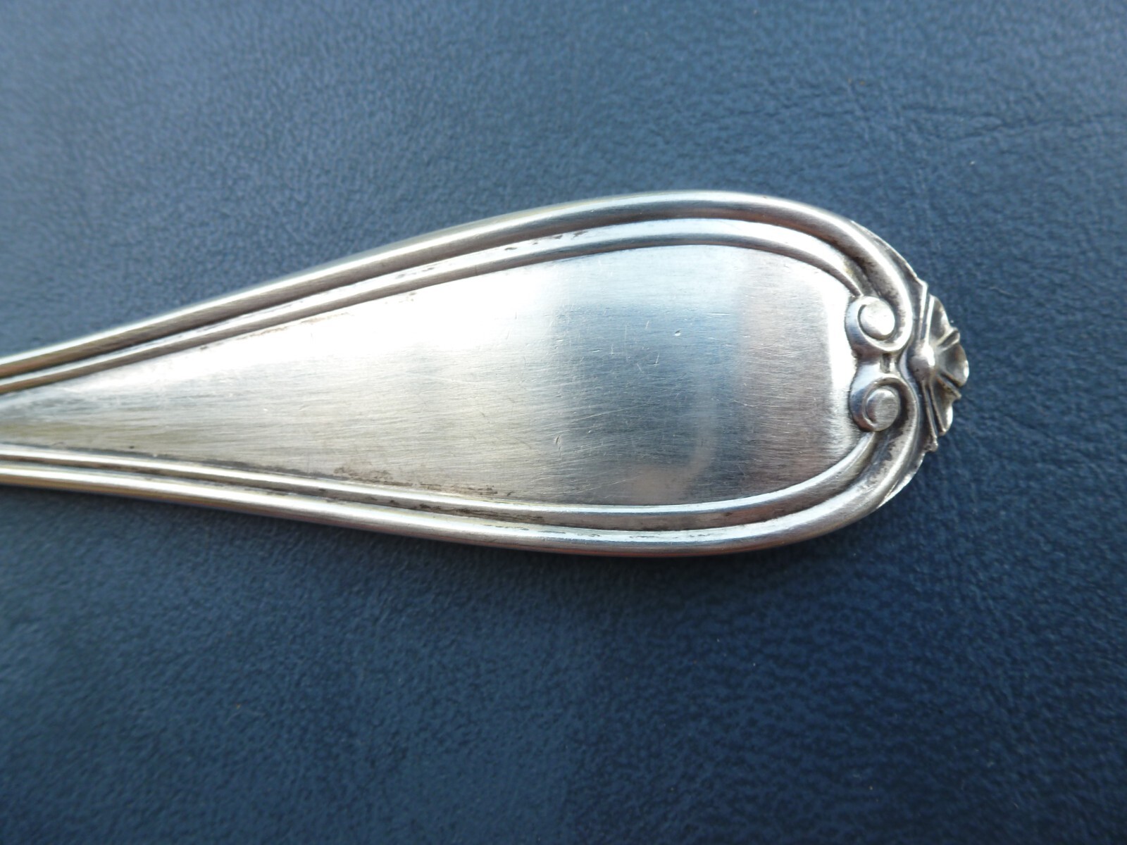 Josephine Serving Cracker Scoop Gorham Coin Silver Pat 1855