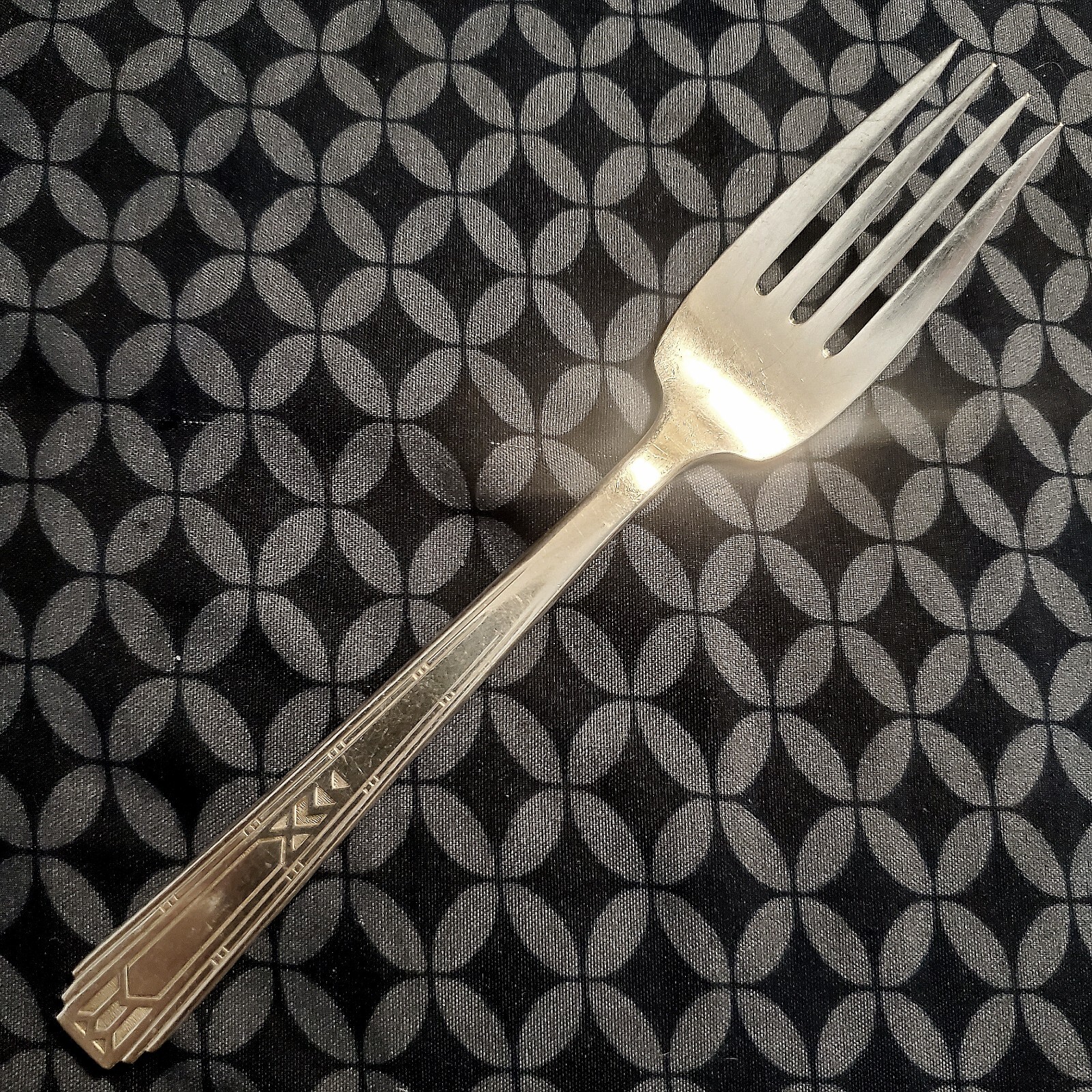 1 PLACE SETTING ONEIDA COMMUNITY FRIENDSHIP MEDALITY ART DECO 1932 5 PC