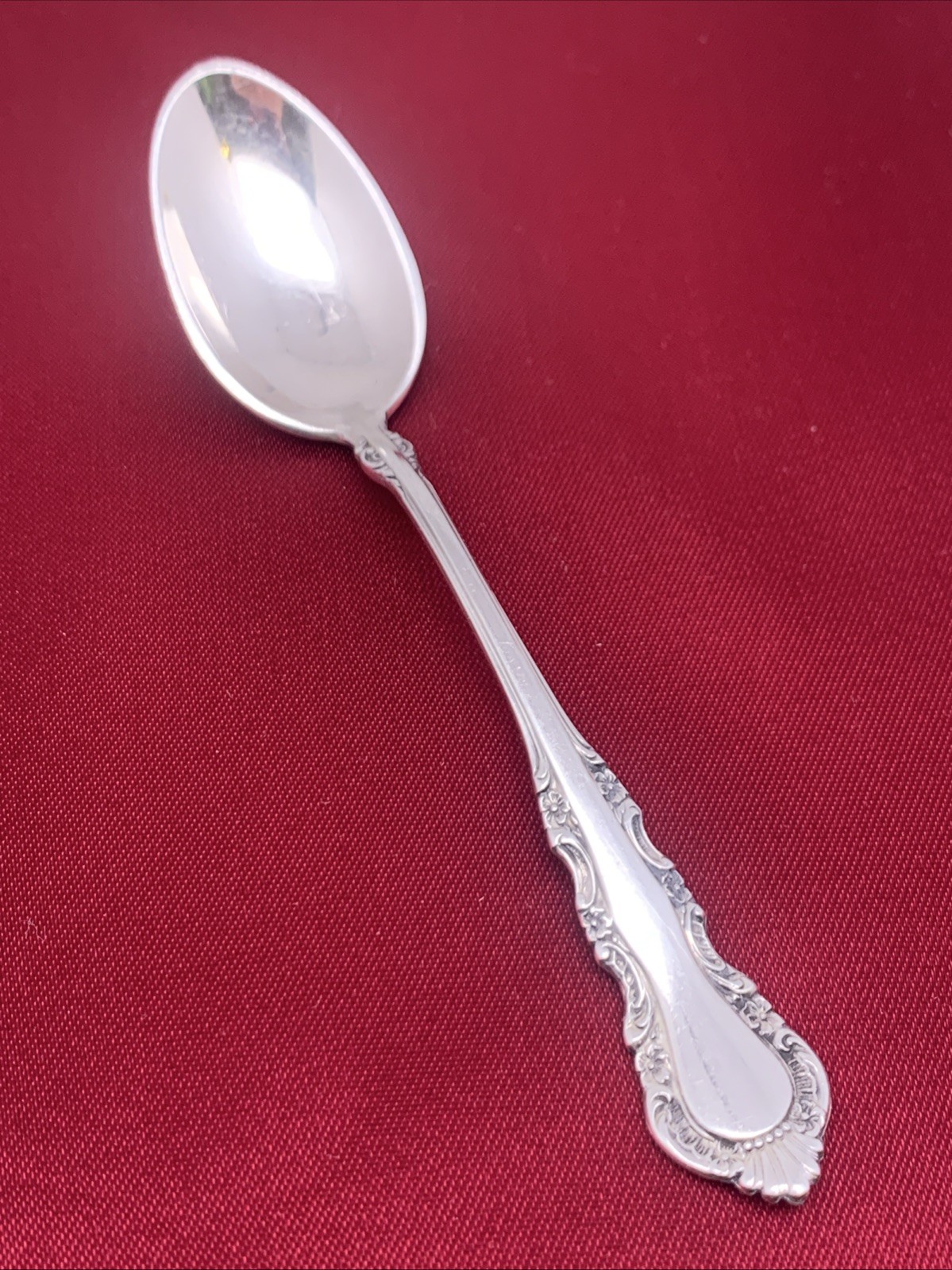 Georgian Rose by Reed & Barton Sterling individual Demitasse Spoons 4.25″ 13.5g