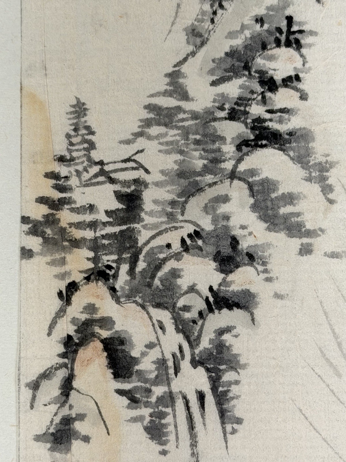 Japan Japanese Portfolio of 3 Nanga Drawings ca. 19th century and Reference Book