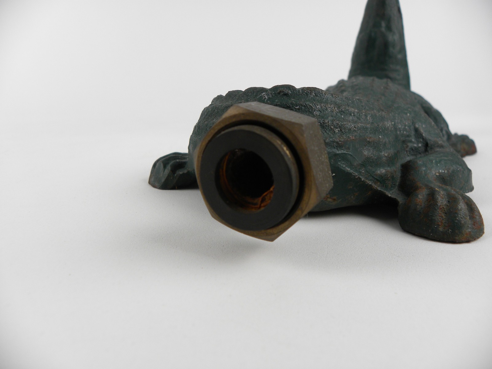Antique Cast Iron Alligator Garden Water Sprinkler 1920s-1930s