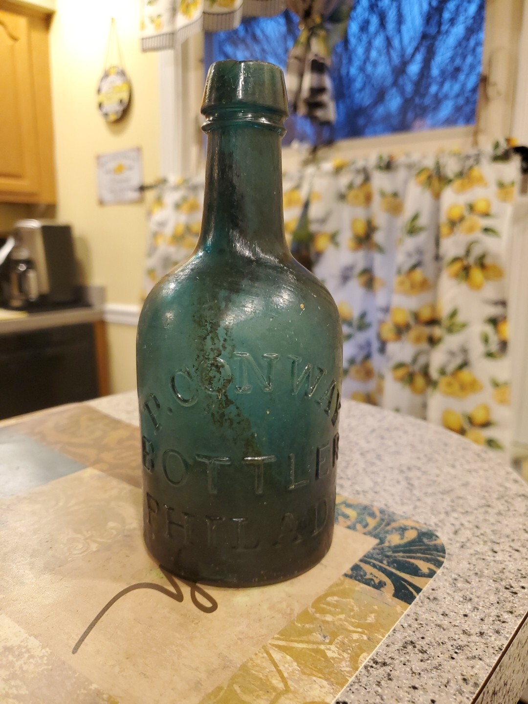 P. Conway Bottler Philadelphia, No. 8 Hunter St & 108 Filbert St (1800’s)