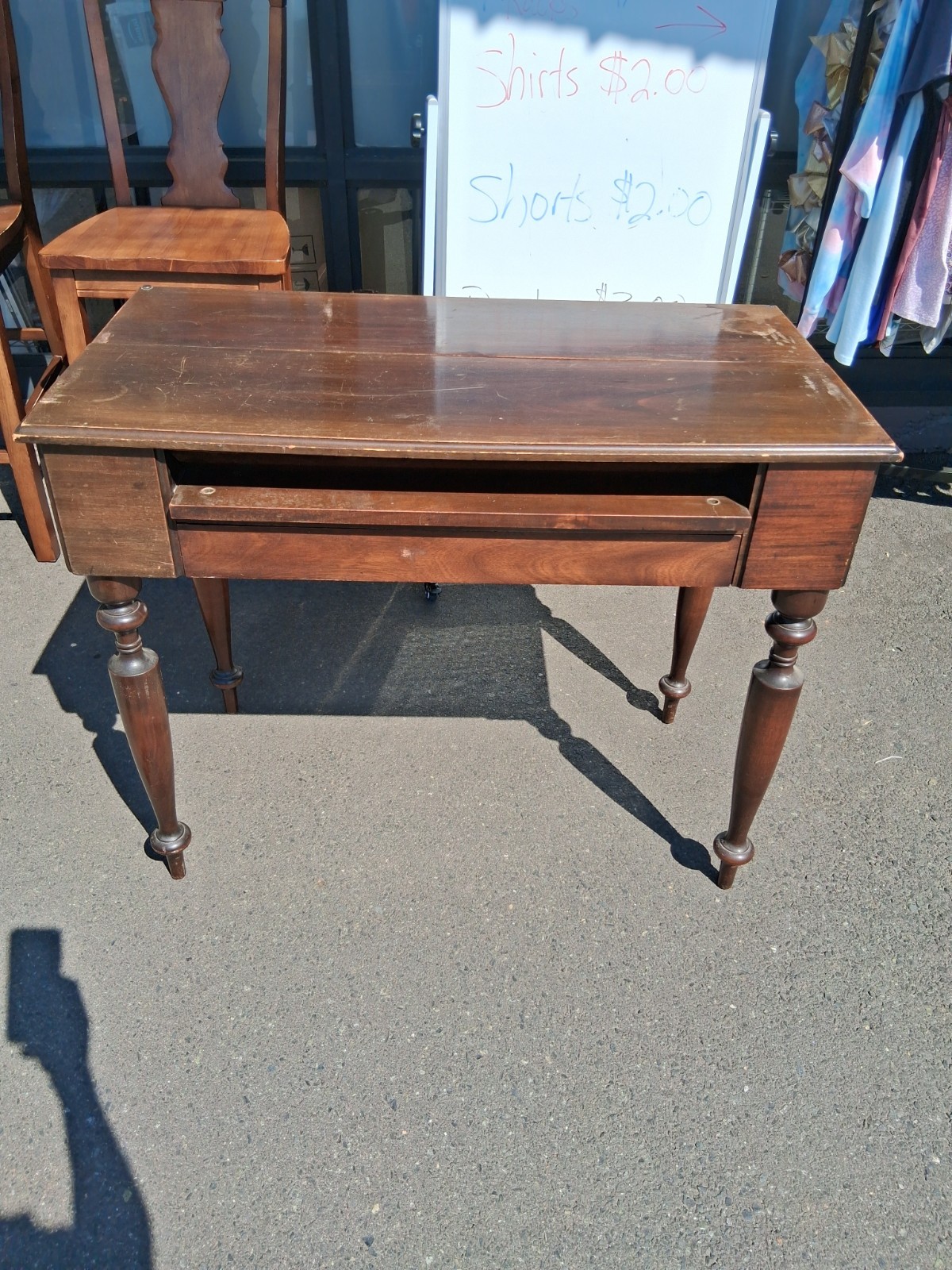 Rare Bay View Furniture Co. Spinet Desk Mahogany c.1900