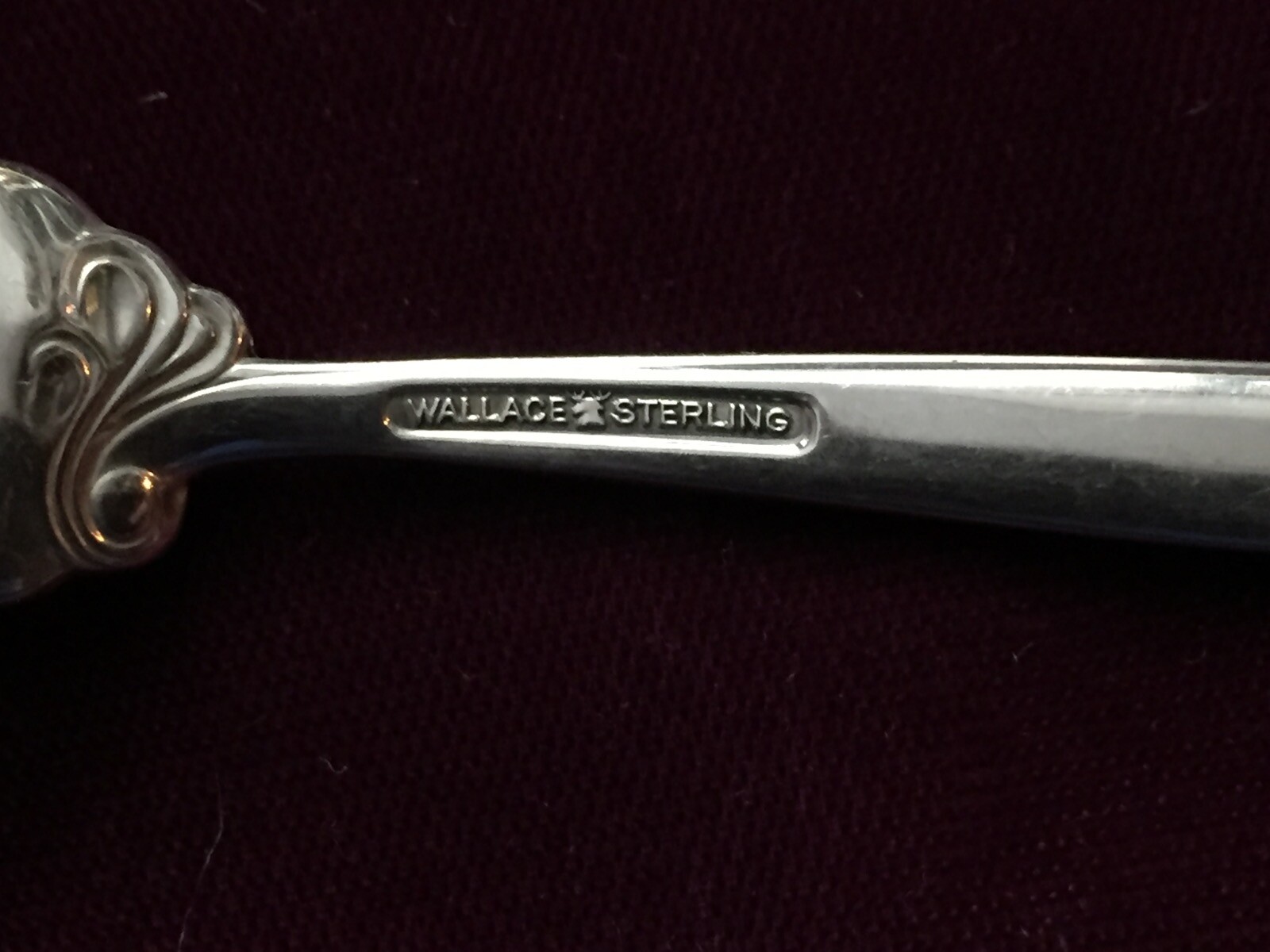 Wallace Sterling Flatware, Waltz of Spring, Cocktail Fork, 5 1/2 in, no mono