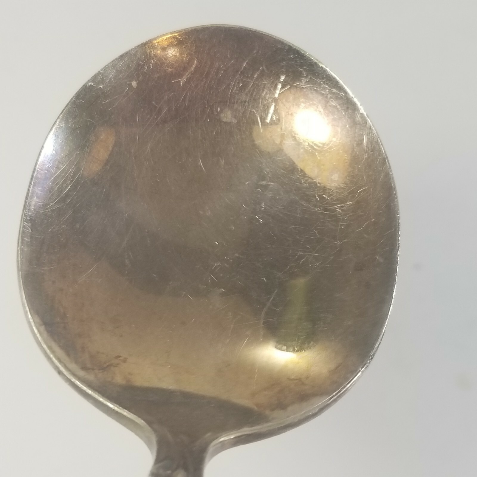 Oneida Prestige GAY ADVENTURE 2 Round Bowl Soup Spoons 6-1/2″ Silverplate 1955?