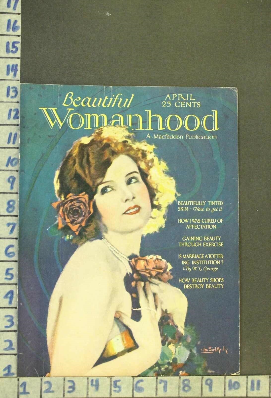 1925 ILLUS SIELKE SEXY FASHION ROMANCE LOVE BEAUTY JEWELERY ROSE COVER RN26