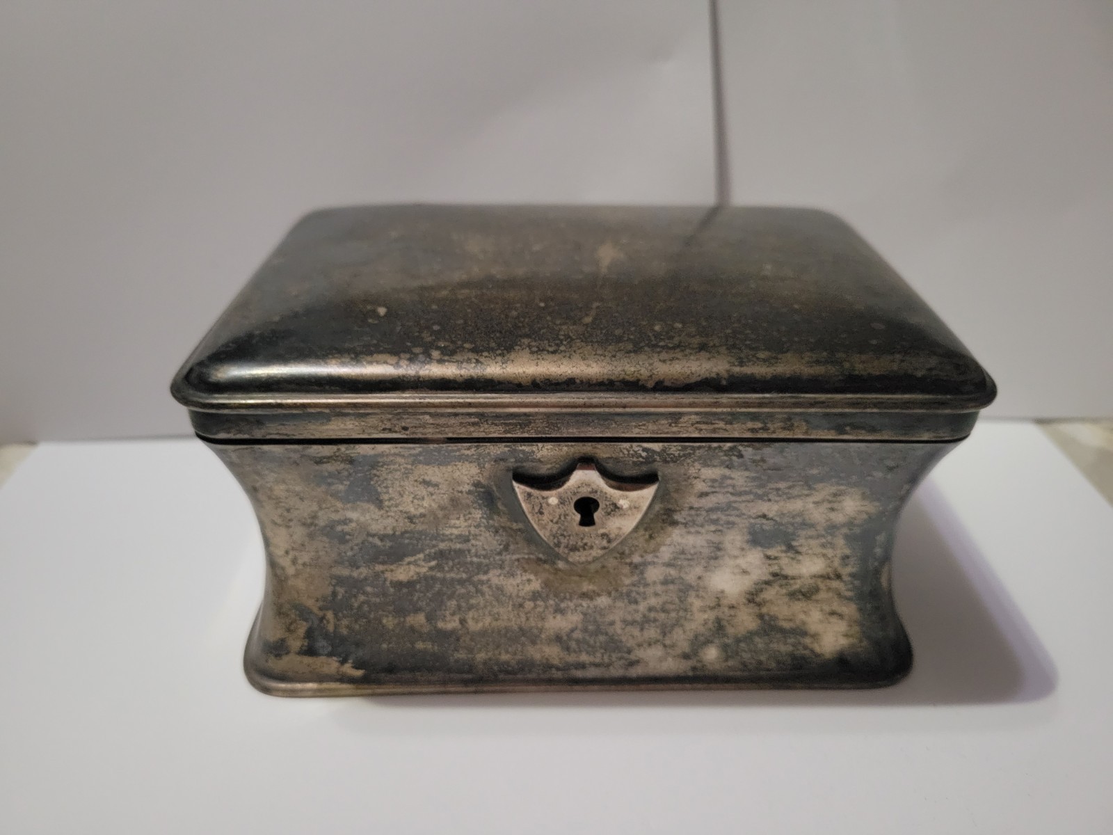 1835 Antique Austrian .813 Silver Jewelry Trinket Snuff Box Vienna 535g